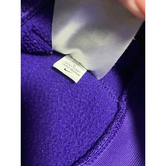 Minnesota Vikings Nike NFL 100 Dri-FIT On Field Hoodie Medium Purple - Picture 12 of 13